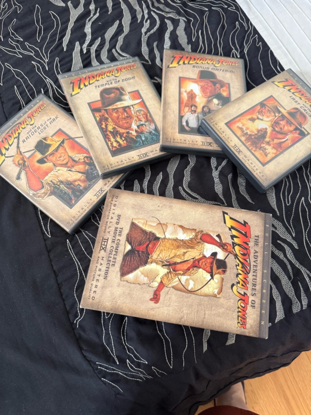 Indiana Jones DVD Movie Collection - Beige